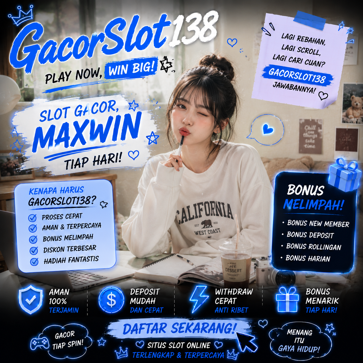 GacorSlot138 Situs Online dengan Kinerja Tinggi & Tampilan Fresh
